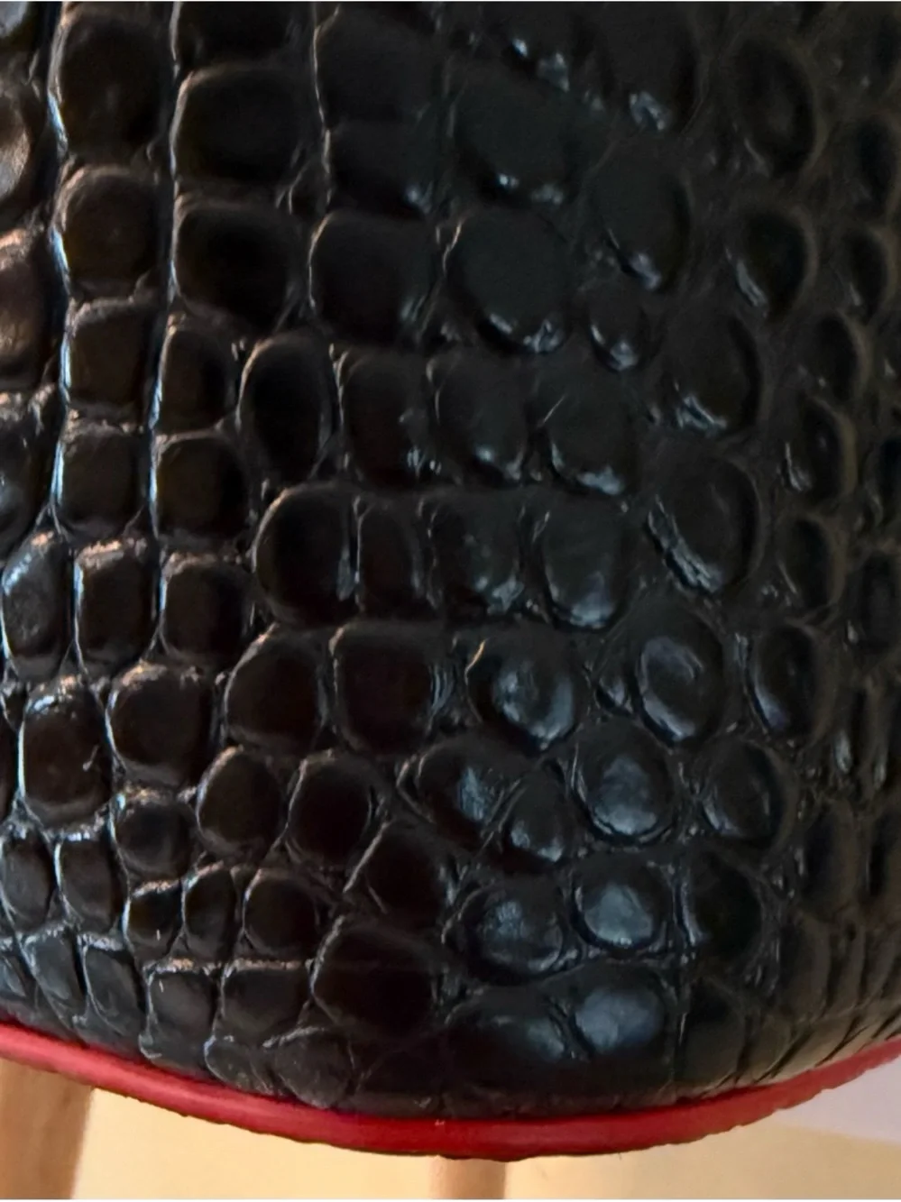 Christian Louboutin Large Black Patent Cabarock Tote, Very good condition - Picture 8 of 16